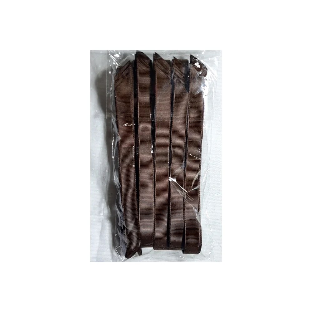 Brown Ribbon Material for Craft (5 Pieces)